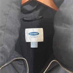 Old Navy Classic Black Puffer Coat
